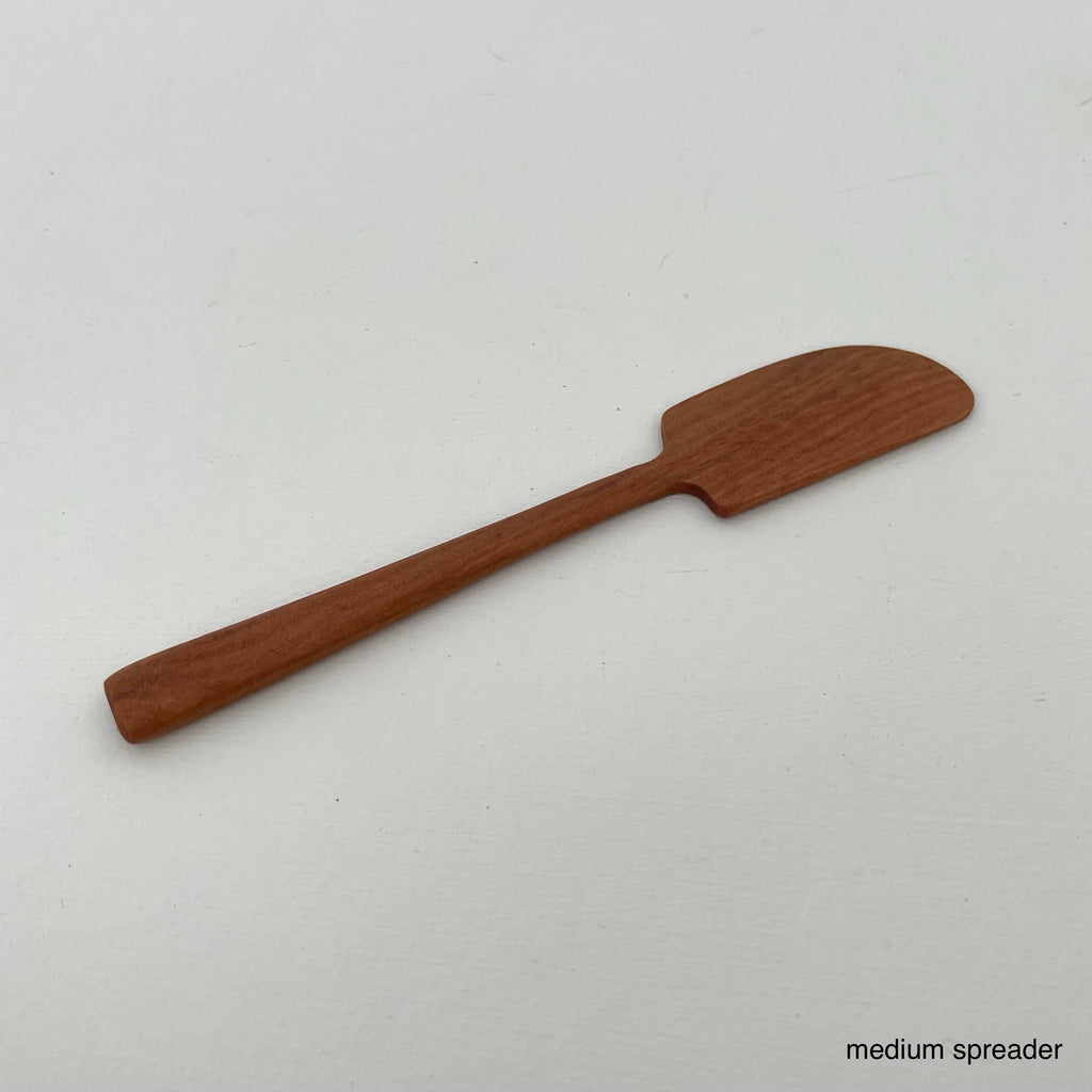 Handcrafted vintage shaped wood jam coffee scoop spoons