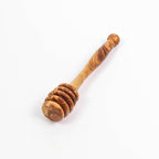 Handmade Olive Wood Honey Dipper | Rustic Drizzling Tool