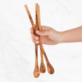 Olive Wood Long Handle Tea Spoon