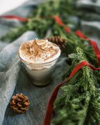 Handblown Hammered Glass Dessert Cups | Pair of 2