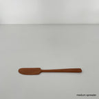 Handcrafted vintage shaped wood jam coffee scoop spoons