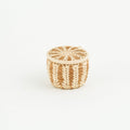 Miniature Pine Needle Basket with Lid