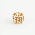 Miniature Pine Needle Basket with Lid