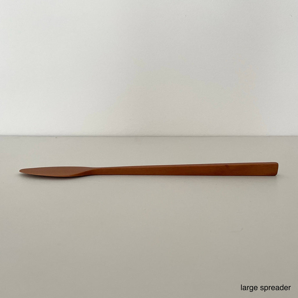 Handcrafted vintage shaped wood jam coffee scoop spoons