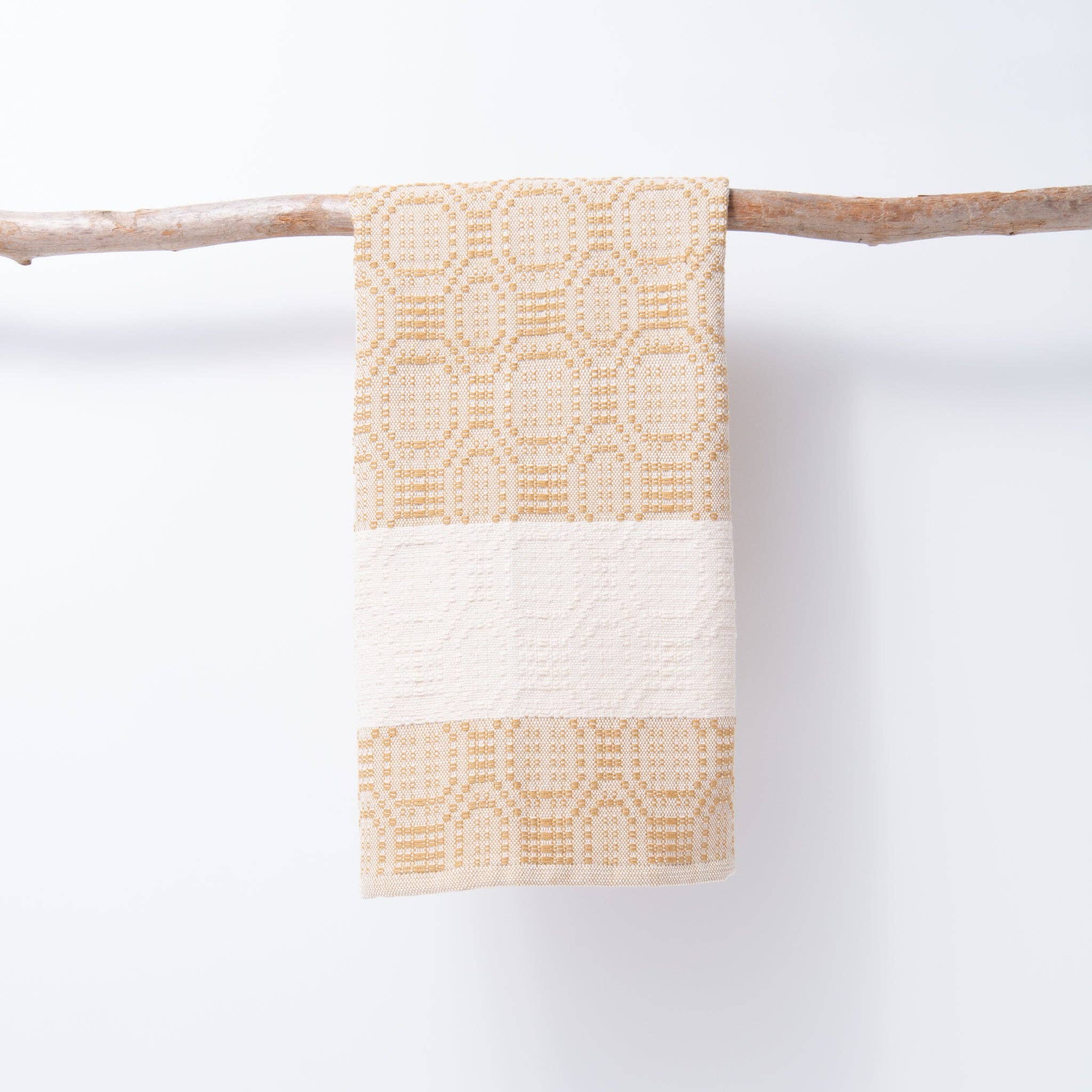Homestead Hand Towel ~ Ecru