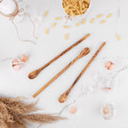 Olive Wood Long Handle Tea Spoon